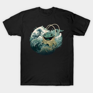 Japanese River Creature (Kappa) - Japan Mythology T-Shirt